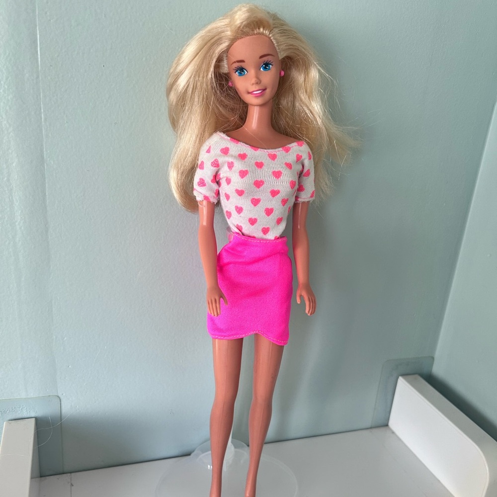 Pretty hearts Barbie